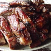 Sticky and Sweet Pork Ribs